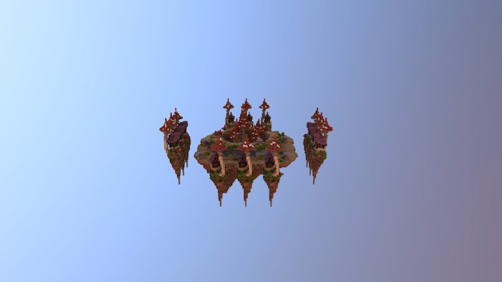 SkyWars map #3 3D Model