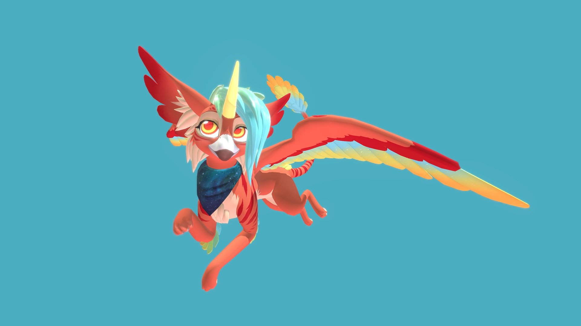 Budgie Puppet VRChat Avatar 3D model by Meelo [c367851] Sketchfab