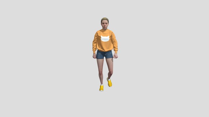 Walking (1) 3D Model