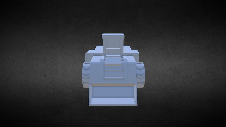 Escabadora 3D Model