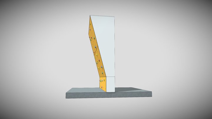 BOULDER BLOCO 0º 15º LONGO 3D Model