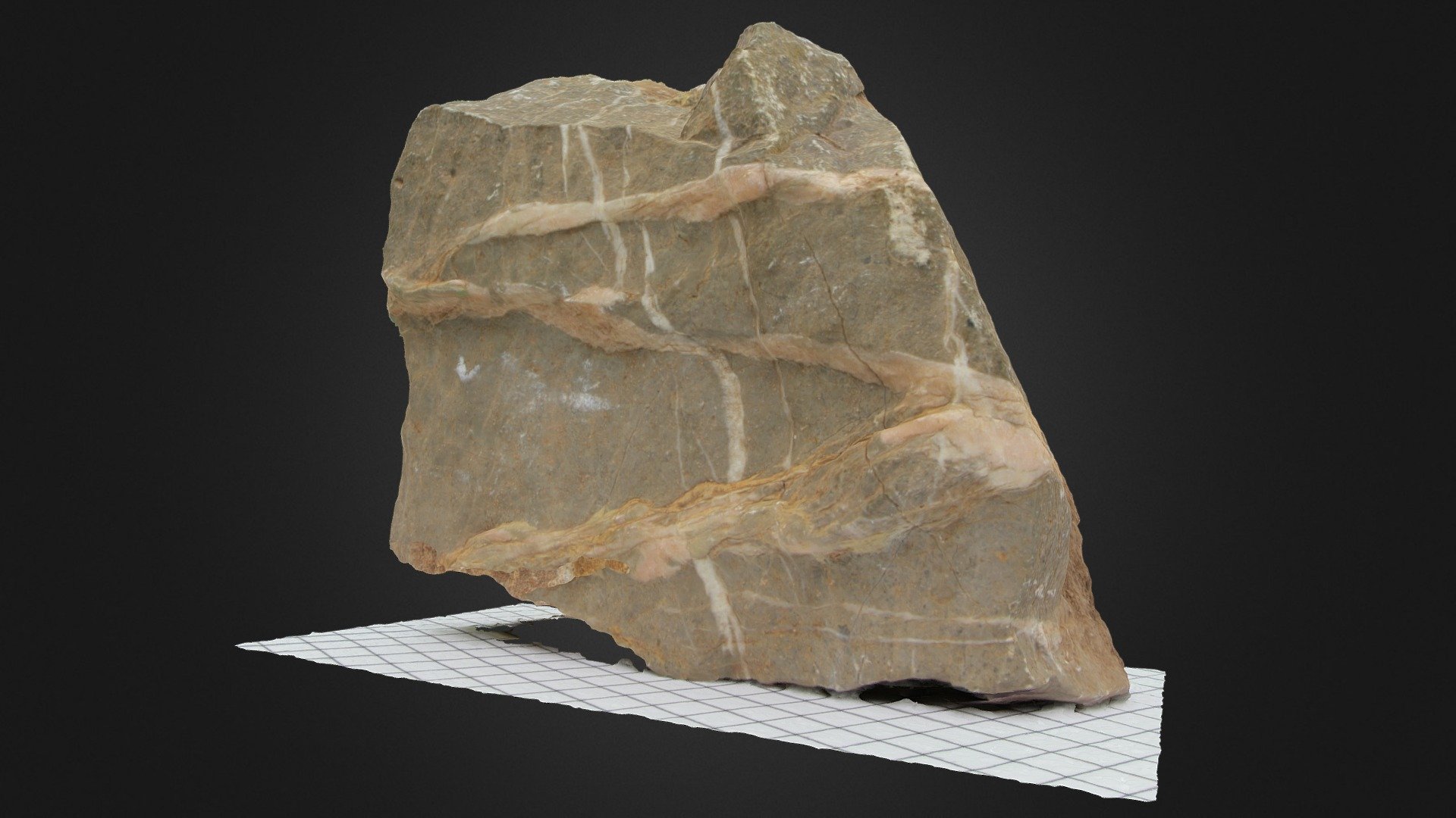 Echantillon AV -3 Filonnets de calcite