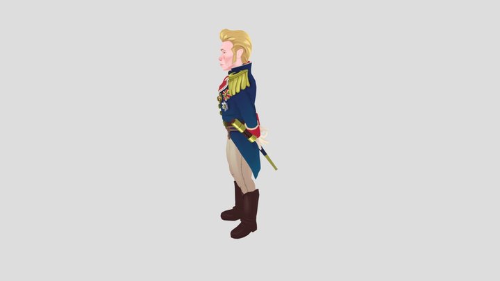 SidneySmithSketchIntro 3D Model