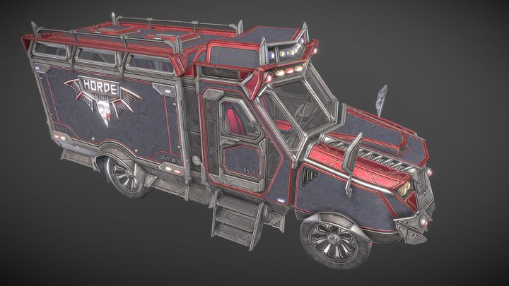 Horde Van 3D Model