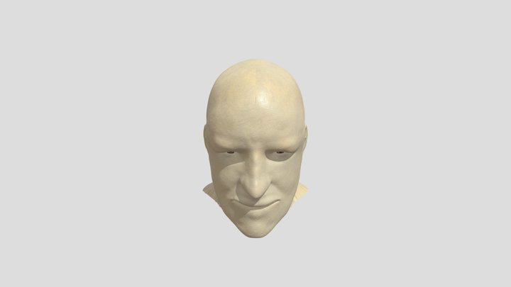 Human Bust 3D Model