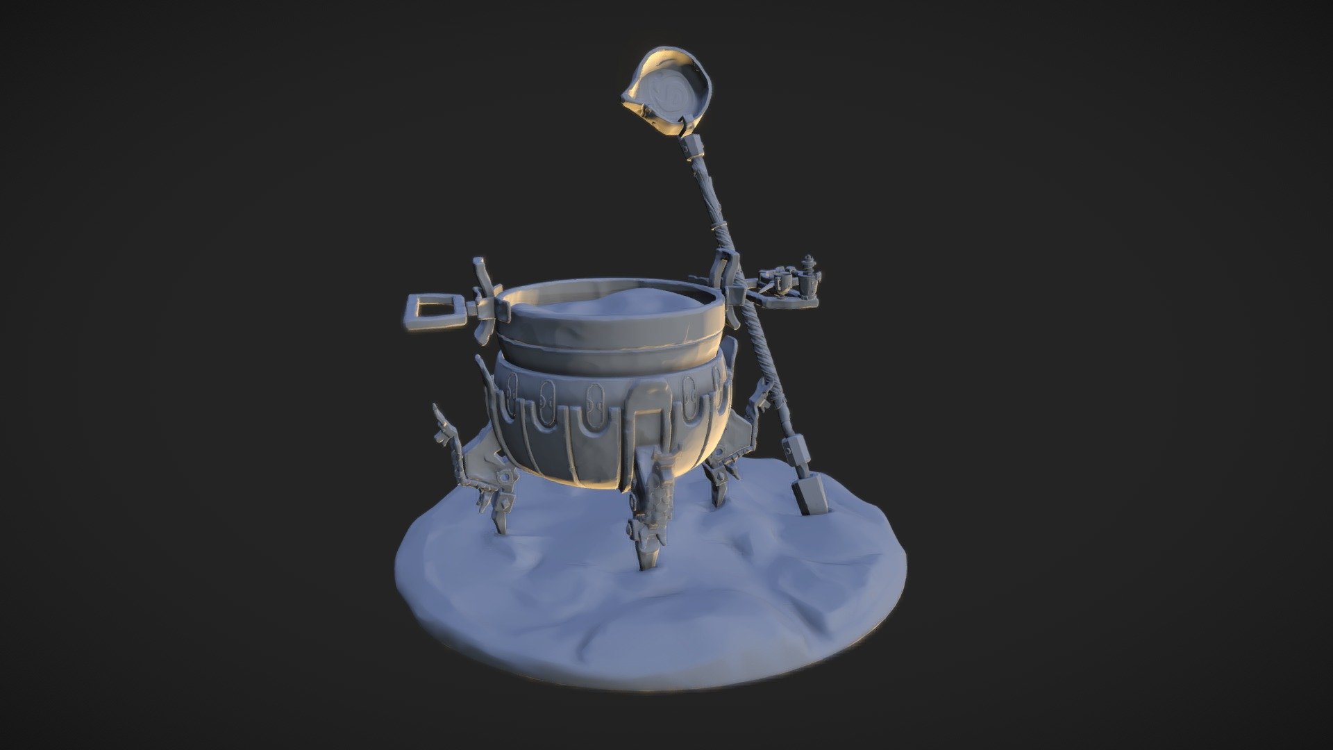 Druid's Tools - 3D model by Abdullah.Serbest1 [c36aa32] - Sketchfab