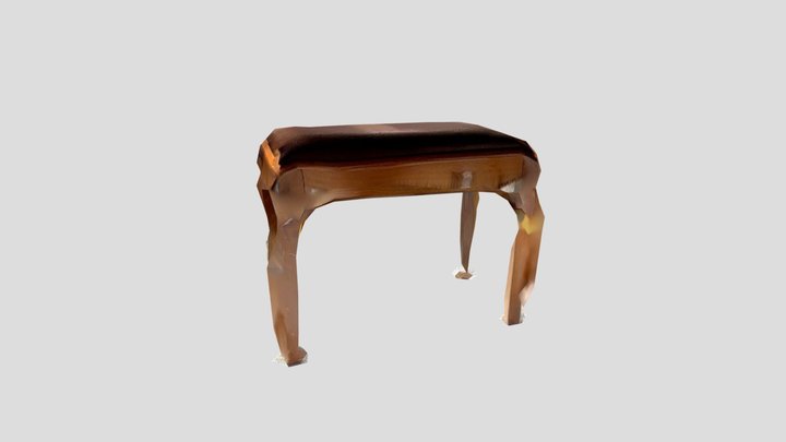 Piano Bench 3D Model