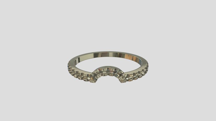 AHR010 goldring wedding engagement luxury – Modèle 3D gratuit STL