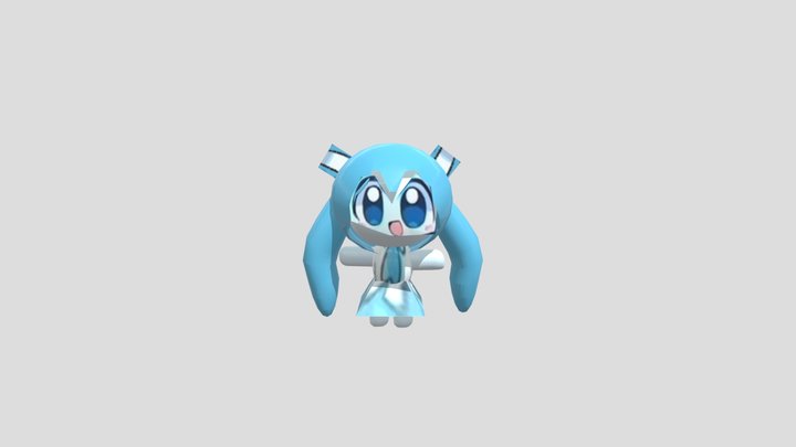 Pepoyo Miku 3D 3D Model