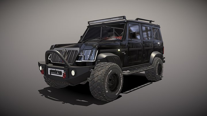 Mahindra bolero 3D Model