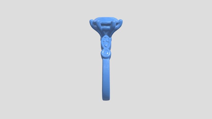 eLUXE3D - Ring With Stones 3D Model