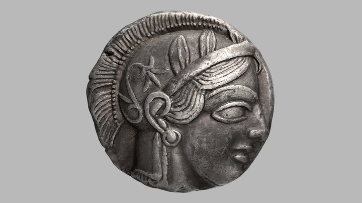 Tetradrachm 3D Model