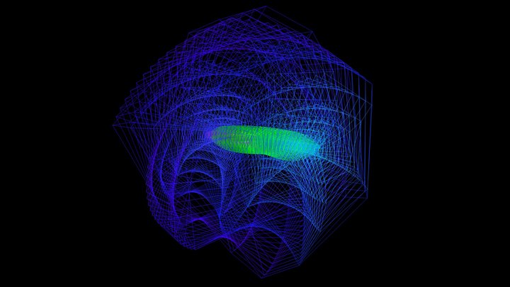 PAPP Bonnet Flux - Resonance Wireframe (1/1) – Free 3D Model STL