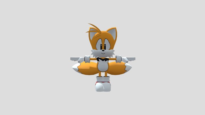 Sonic Mania Adventures - Tails (Classic) 3D Model