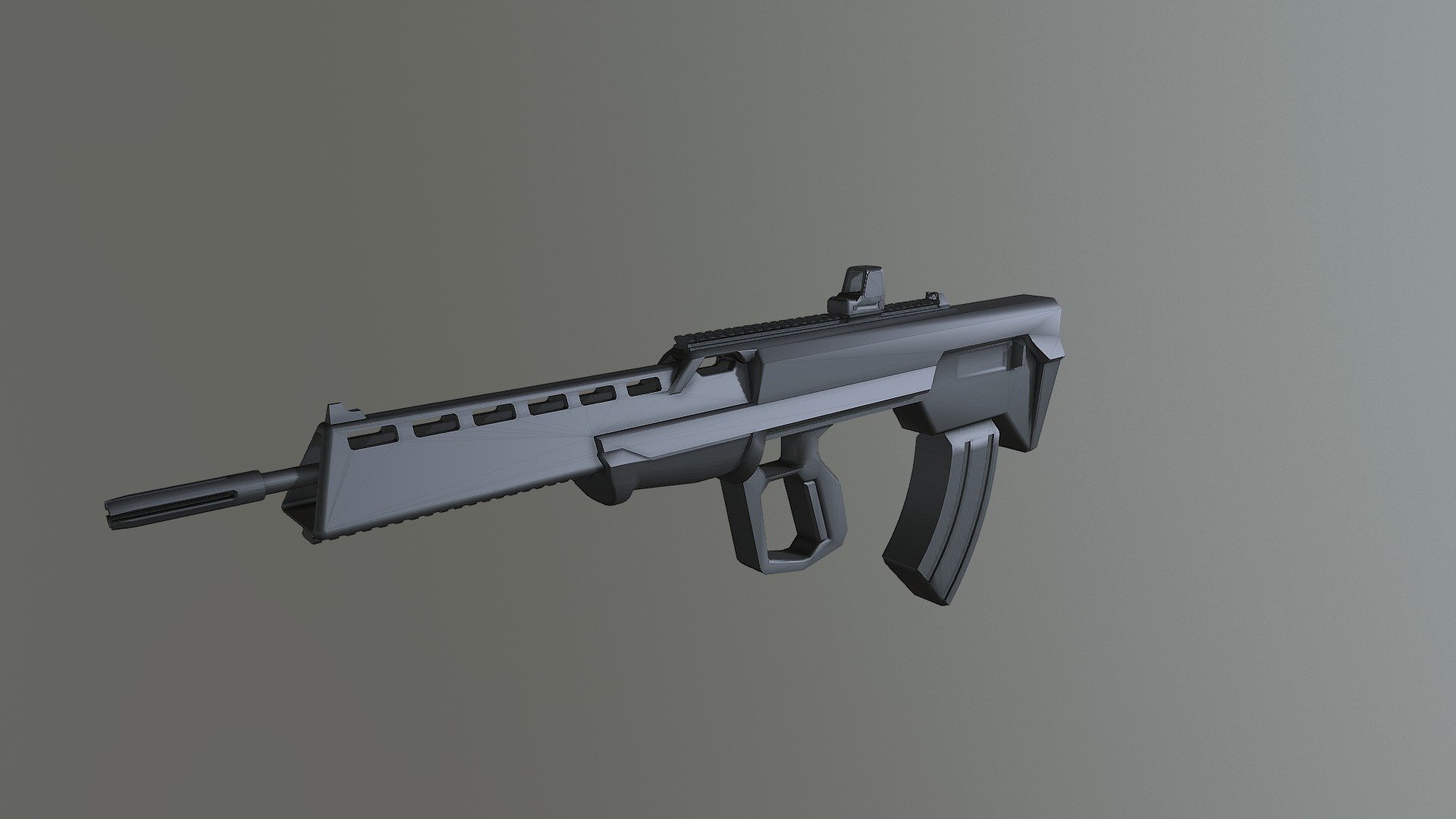 Assault Rifle - Download Free 3D model by NotARealStudio [c36e20e ...