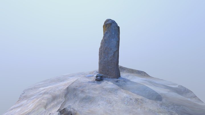 Menhir de Veyssières (A) 3D Model
