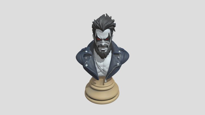 Lobo chess piece – Modelo 3D gratuito STL