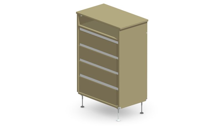 CustomCabinet 3D Model