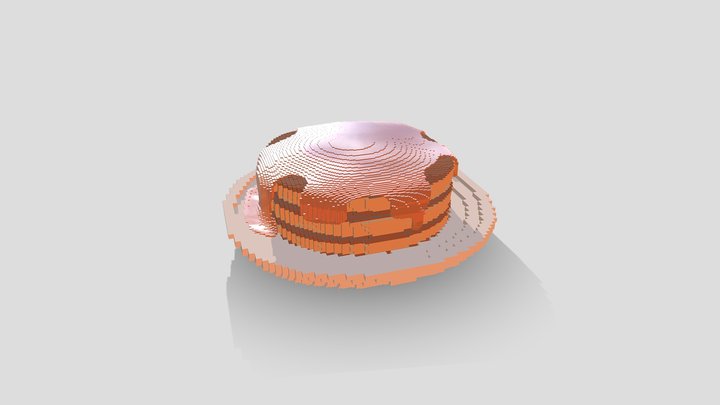 Pancake LEGO 3D Model
