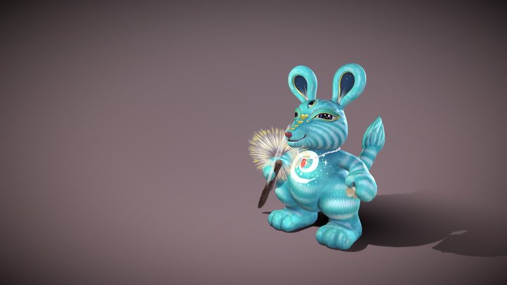 Bun05_wiz1212ard 3D Model