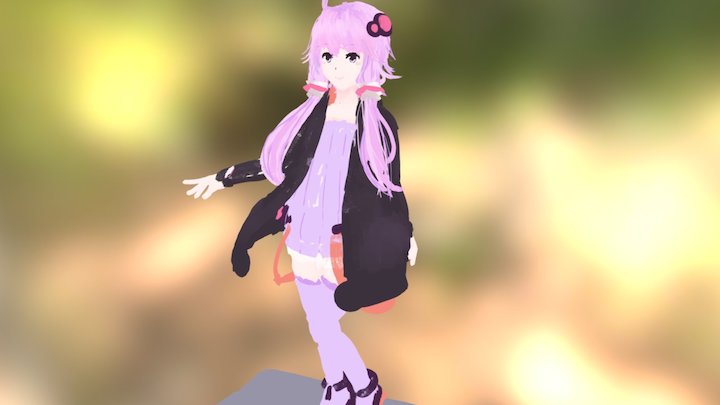 Voice/Vocaloid-Yukari【Quill/Oculus】 3D Model