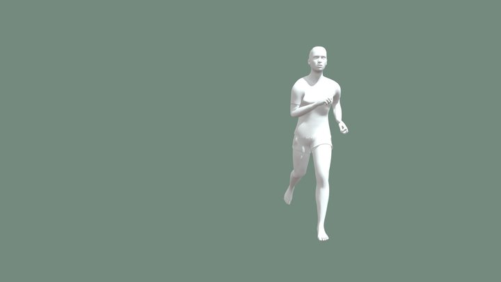 Jogging 3D Model