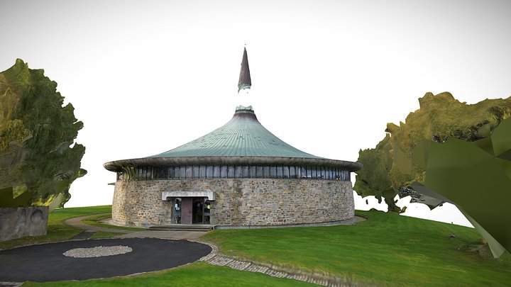 St. Aengus Church, Burt - Liam McCormick HD 3D Model
