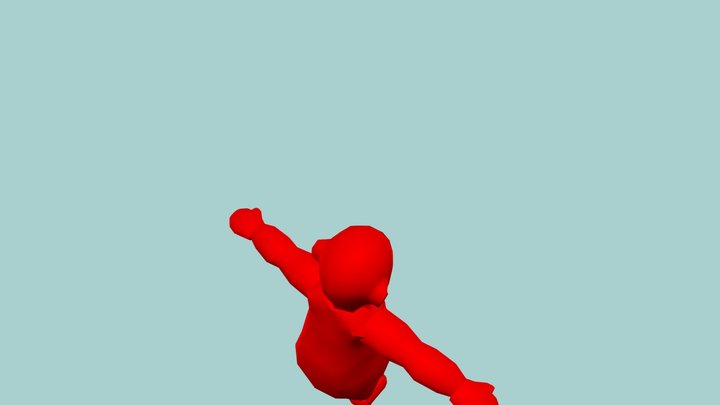 [Mixamo.com] Teletubby - Standard Walk Animation 3D Model