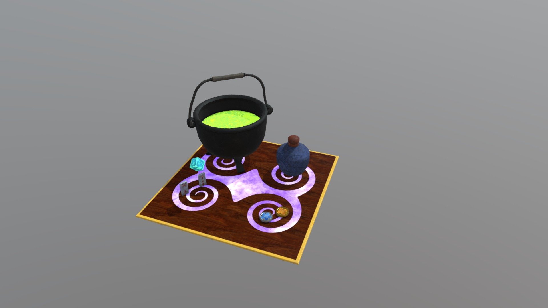 Magic Set - 3D model by nmmorris [c37412d] - Sketchfab