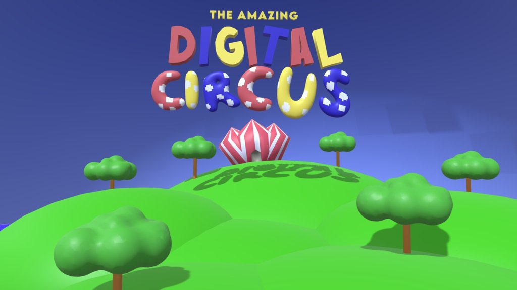 Digital Circus Scene