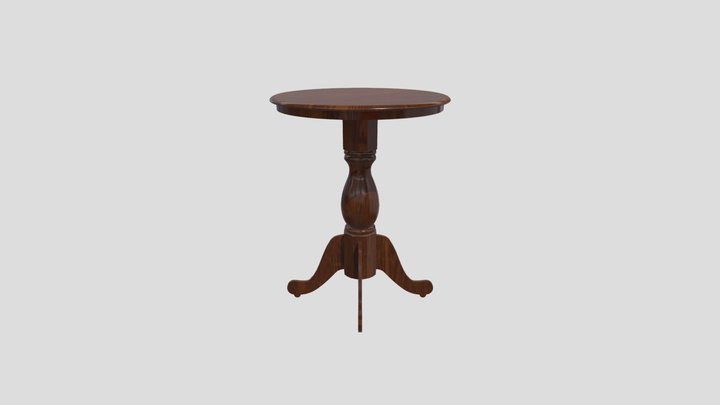 Victorian Table 3D Model