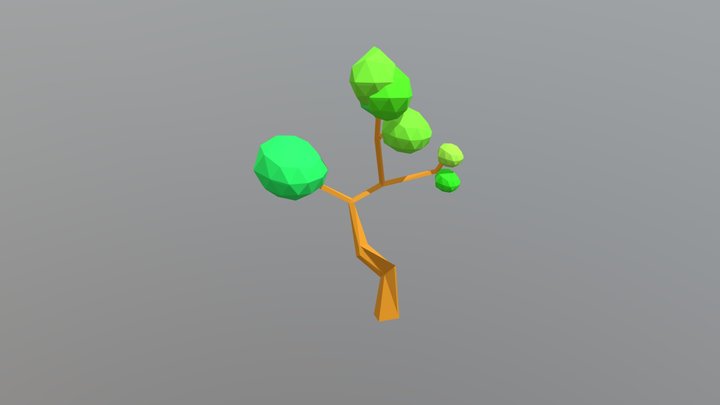 Oak Tree 3D Model