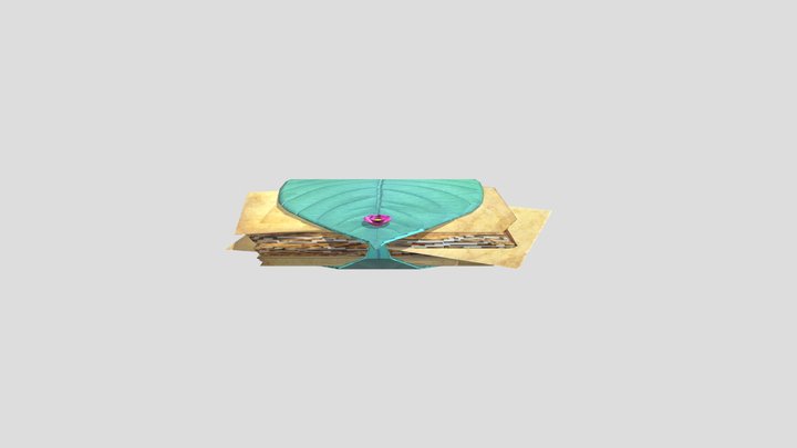 GART130 Falmouth Game Dev Art Spellbook 3D Model