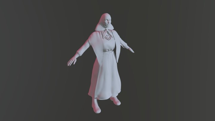 Cultwoman 3D Model
