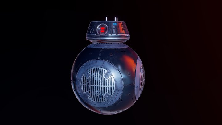 Star Wars - BB9E Droid 3D Model