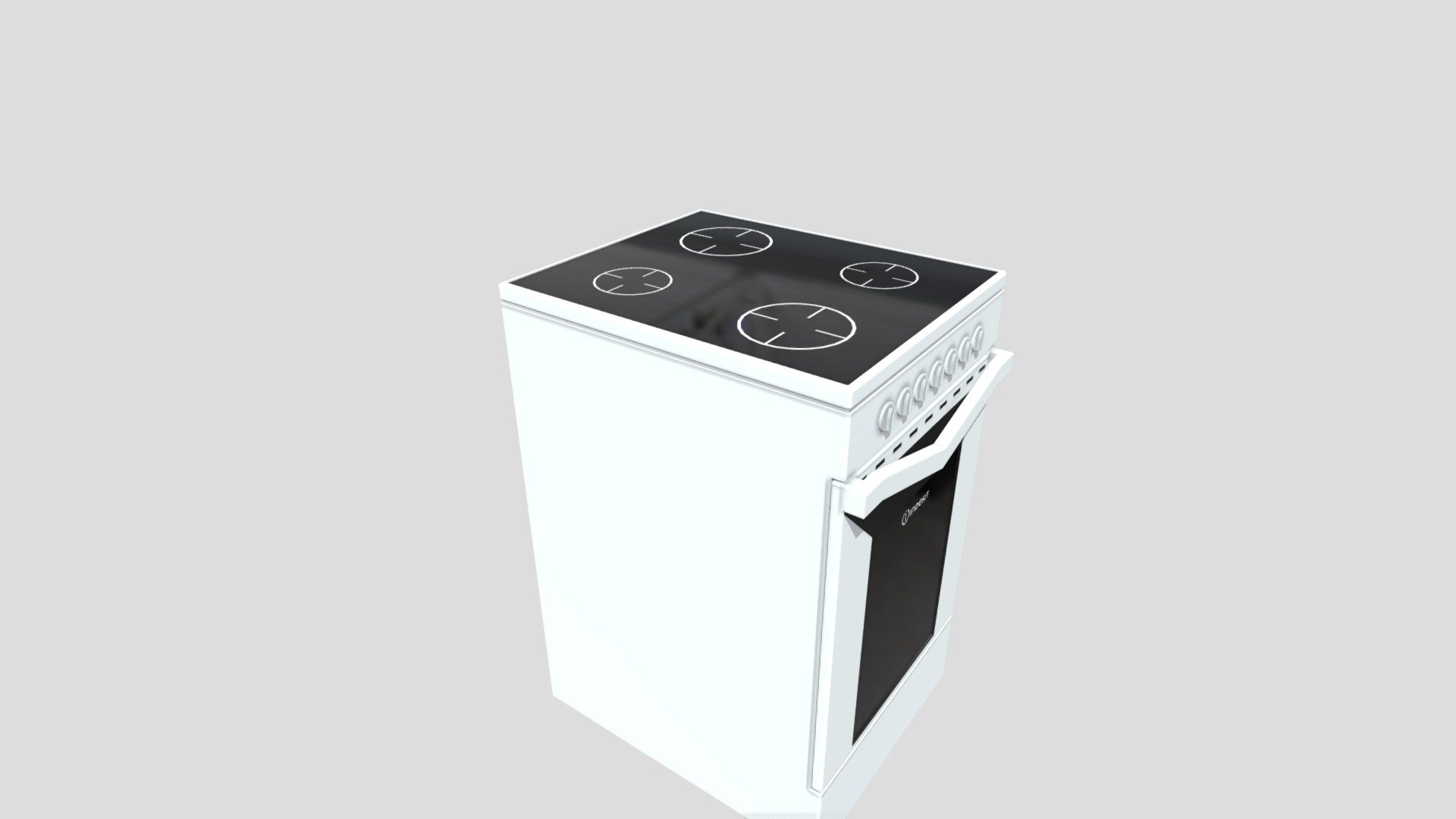 Indesit K3C51WFRS — Sketchfab embed 3D viewer