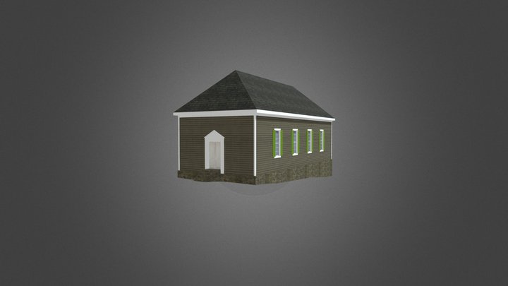 St. Georges Church (First building) 1741 3D Model