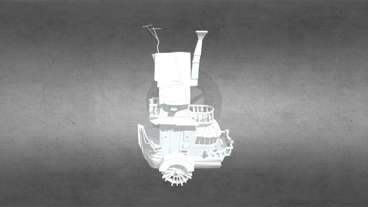 Boat 3D Model