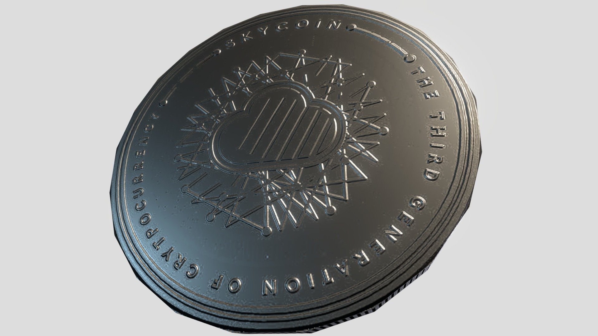 Low Poly Skycoin