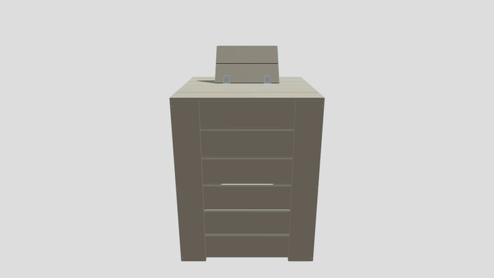 Guide de montage PDF – Composteur 80×80 3D Model