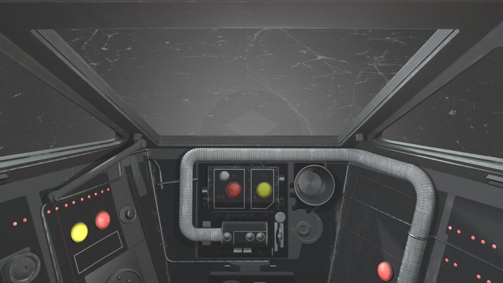 Y-Wing Cockpit Version 2 3D Model