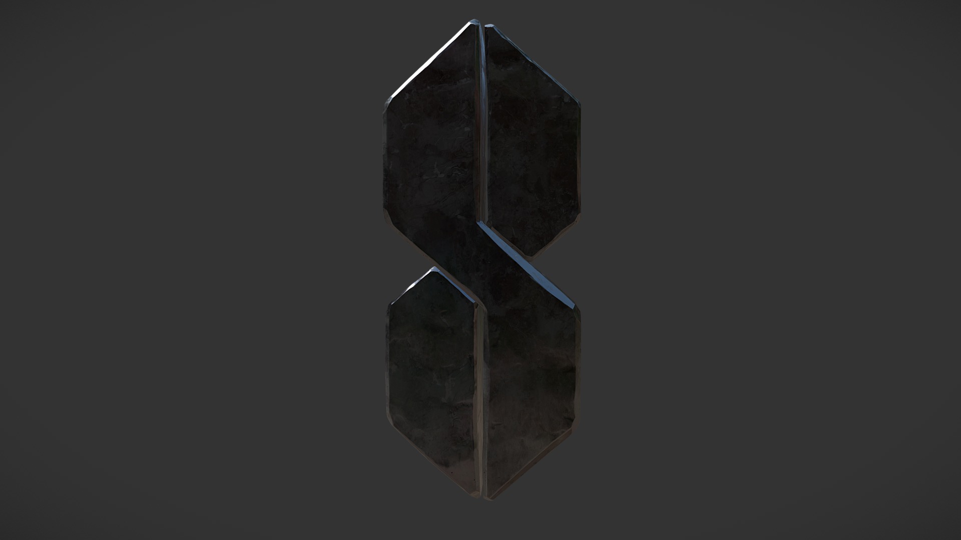 3D model Universal S - This is a 3D model of the Universal S. The 3D model is about a diamond in a square.