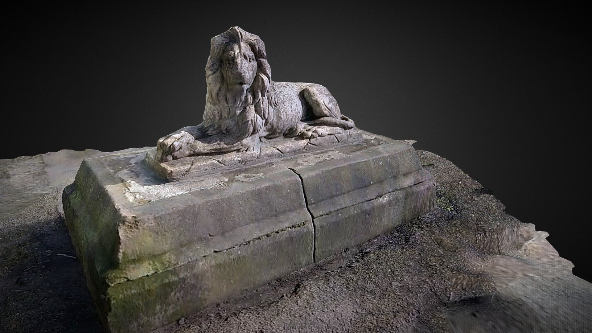 Photogrammetry - Lion Statue