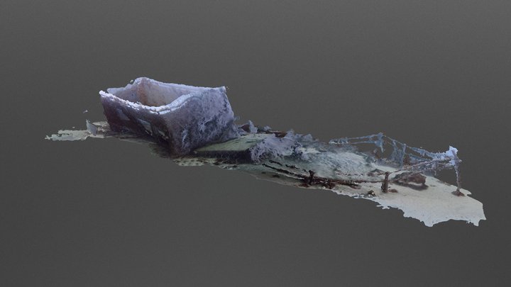 Henshaw's wreck 3D Model