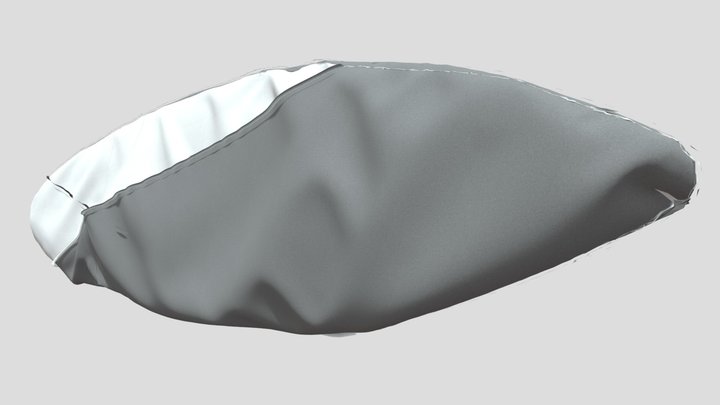 WB-vstr-bag-004 LT Grey 3D Model