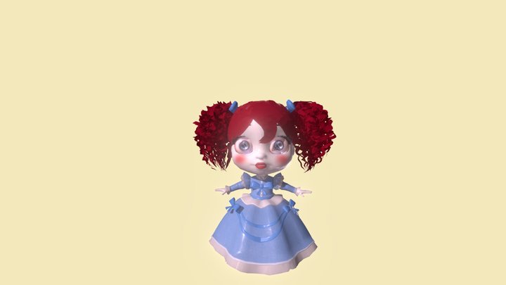 (Poppy Playtime) Poppy 3D Model