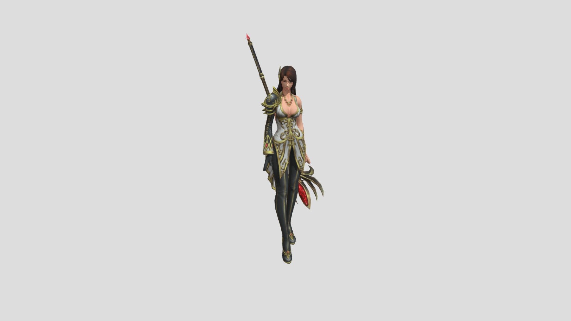 Dark Fantasy Character - Mage - 3D model by jjstudio [c380de4] - Sketchfab