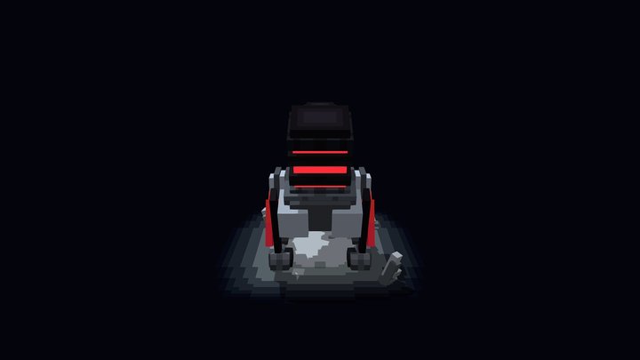 "Evil" Robot Dog 3D Model