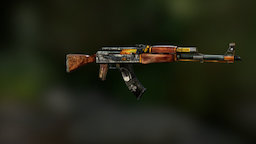 RG | "Escobar" | AK - 47 3D Model