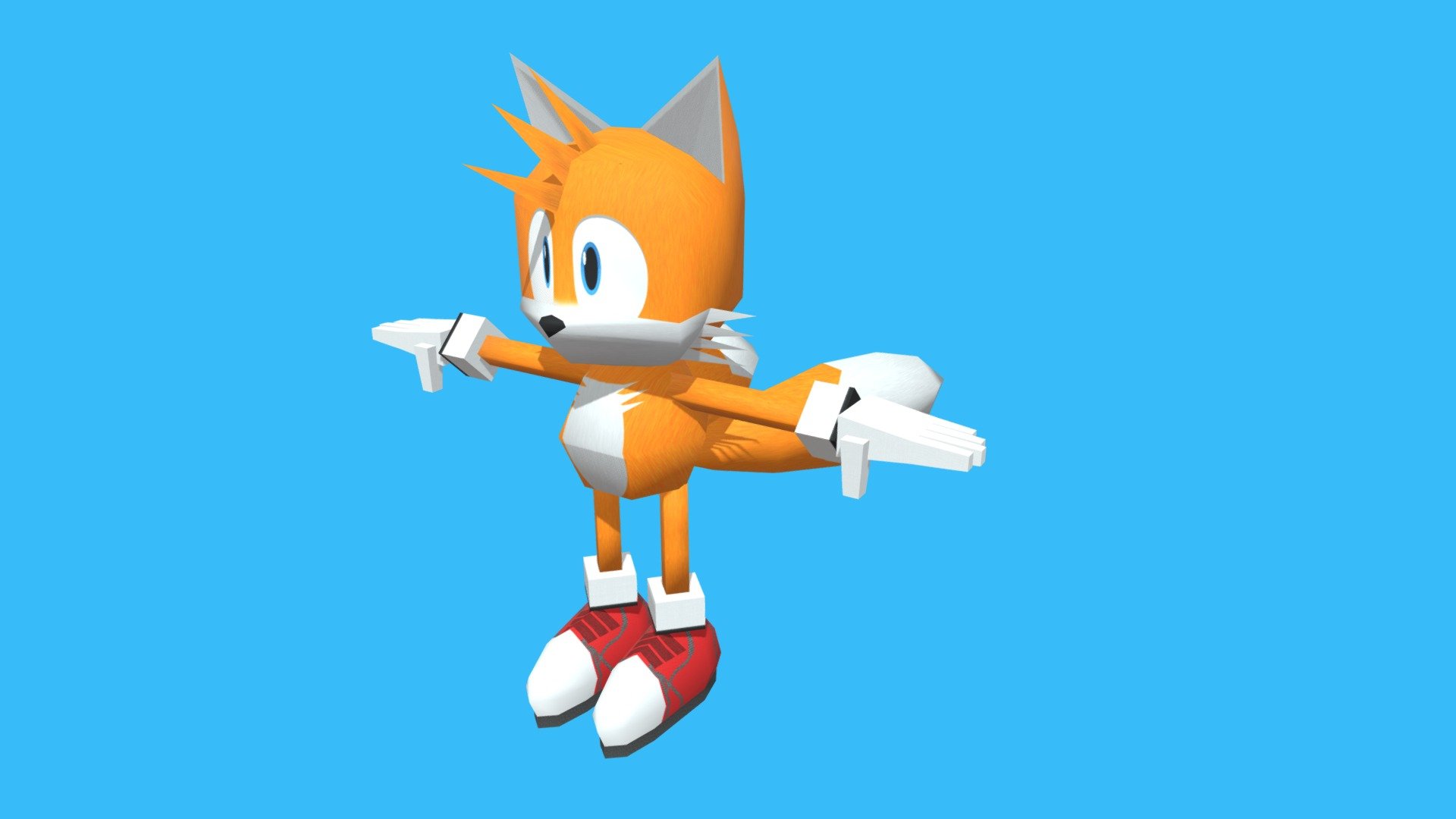 Movie Tails (Low Poly Version) Download Free 3D model by Vladimir